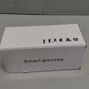 Camera Glasses Video Glasses HD Smart Glasses Recording Outdoor Sport Glasses with Camera Wearable Eyeglass Built-in 32G Memory Card only Open on Computer (Gray)