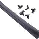Right Passenger Side Rear Door Molding Trim Lower Compatible with Infiniti JX35 2013 QX60 3.5L 2.5L 2014-2017 Rear Right Lower Door Moulding 82876-3JA0A 828763JA0A, 82876-3JA0B, 828763JA0B