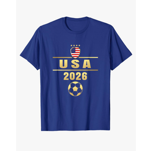 USA Player 2026 Team Boys Kids Men Youth Teen USA 2026 T-Shirt, Size Medium