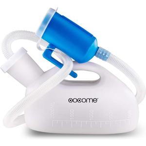 Portable Urinals for Men, OOCOME Men Urinal Bottle Spill Proof Reusable Male Pee Bottle Camping Toilet Thicken Men's Potty 2000 ml 47.2" Long Tube with Lid Portable Urinals for Men, OOCOME Men Urinal Bottle Spill Proof Reusable Male Pee Bottle Camping Toilet Thicken Men's Potty 2000 ml 47.2" Long Tube with Lid