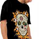 MISS FANTASY Pirate Shirt Women Men - Pirate Costume Outfits Halloween Unisex Adults (M)