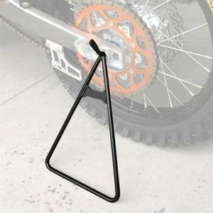 AnXin Dirt Bike Triangle Stand Motorcycle Stand Kickstand Universal for 80-500cc Supermoto Motocross Enduro Pit Bike - Black