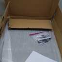 Beside Dog Bed,2 Panels Adjustable Height Dog Bunk Beds,25.5x18Metal Dogs Bed Frame with Cushion,Medium