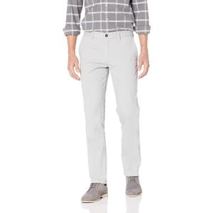 Amazon Essentials Men's Slim-Fit Wrinkle-Resistant Flat-Front Chino Pant (32W x 28L, Grey)