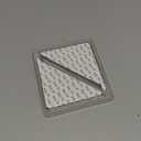 Rabenda 12 Pcs Rug Tape, Non Slip Rug Pads Grippers for Hardwood Floors and Tiles, Reusable Carpet Tape for Area Rugs, Double-Sided Adhesive Rug Stickers Keep Corners Flat (Black)