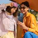 Fin2feel for Samsung Galaxy S24 FE Case, Compatible with MagSafe, Magnetic Military Shockproof Translucent Matte Back Phone Cover for Samsung Galaxy S24 FE (Black)