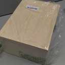 10.71x8x5.66-Inch Unfinished Wooden Box with Hinged Lid & Front Clasp for DIY Art Project Crafts Woodcraft Keepsake - Easy to Stain Paint Wood Burning