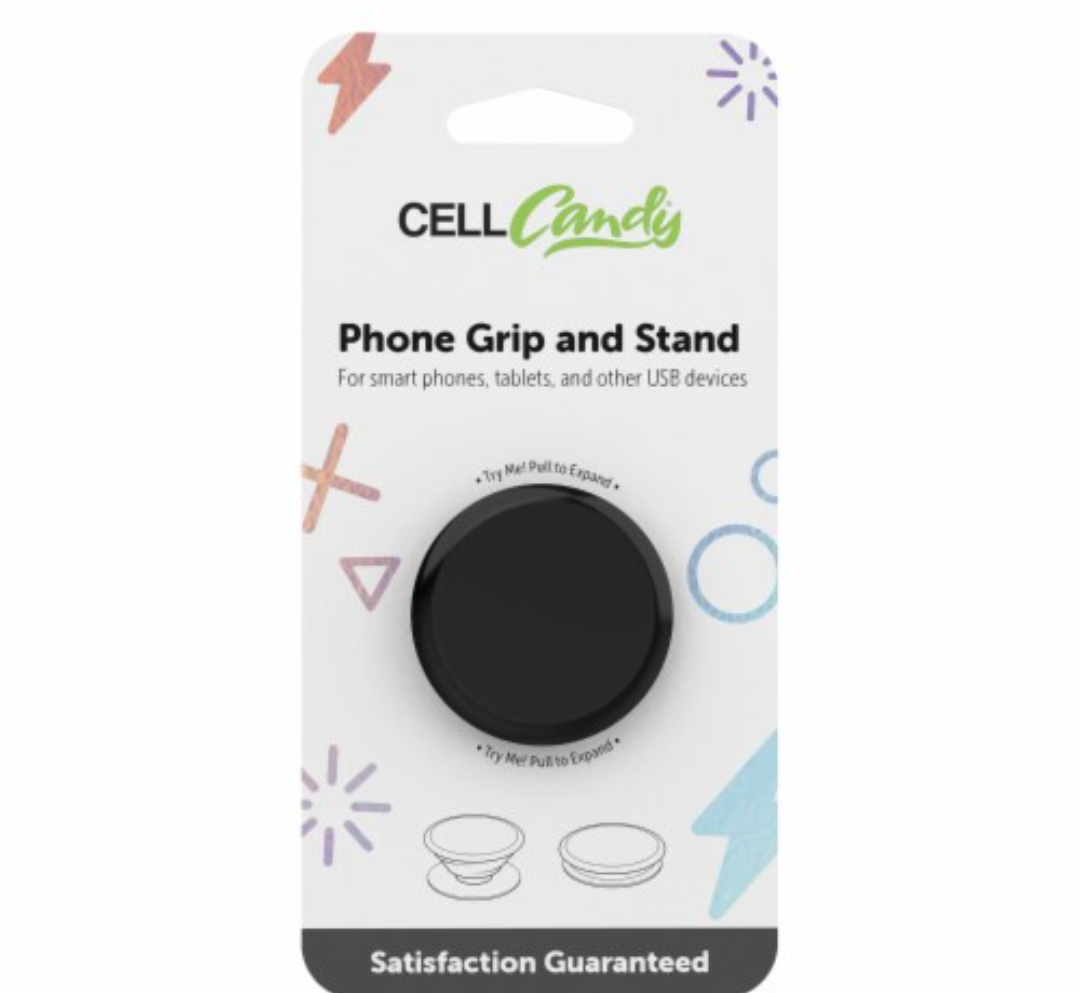 CELLCandy® Collapsible Phone Grip - Clear