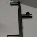 Vondynote Dual Speaker Mount Bar Mounting Fork Bracket Speaker Pole Width Adjustable, Single