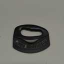 Urbanstrive Heavy Duty Stainless Steel Pizza Cutter with Cover, Super Sharp Blade Pizza Knife Pizza Cutter Rocker, Perfect Kitchen Gadgets for Pizza Cutting Home Essentials (Black)