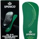 Spenco Rx Orthotic Arch Support 3/4 Length Shoe Insoles Women's 11-12.5/Men's 10-11.5