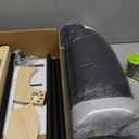 Oversized Cat Window Perch, 31.5 x 14.96 in, Cat Window Hammock with Plush Bolster for Large Felines and Multi Felines, Adjustable Cats Bed for Windowsill, Bedside, Cabinet & Drawer (Gray)