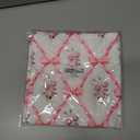 Coquette Pink Bow Floral Pillow Covers 18x18, Coquette Preppy Girly Room Decor, Aesthetic Pink Ribbon Bow Flower Decorative Throw Pillow Covers for Girls Bedroom Dorm