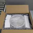 Elevated Dog Bowls for Large Dogs, Raised Dog Bowl Stand with Two X-Large Stainless Steel Bowls for Dogs, 3.5L Capacity, Rustic Brown