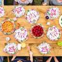 Grencian 96 Pcs Pink Dinosaur Birthday Decorations for 2nd Girls Two Rex Girl Dino Theme Party Supplies Disposable 2nd Dinosaur Party Tableware Set for Two Year Old Girls Birthday Decor Serves 24