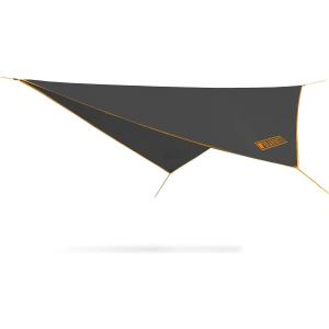 Bear Butt Hammock Rain Fly & Camping Tarp - 11 x 9 ft Ultralight Waterproof Tarp for Hammock & Tent Camping - Easy to Set Up (Orange)