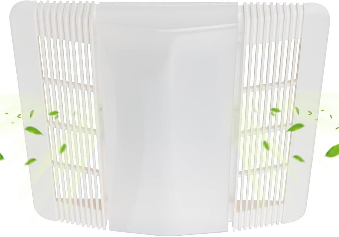 85315000 Bathroom Exhaust Fan Grille & Lens Replacement Nutone 663/669 Series Compatible | ABS Plastic, Light-Compatible, Tool-Free Vent Cover Upgrade 663N/669L/763RL/769RF