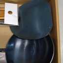 YOSUKATA Pre-Seasoned Wok Utensils Set - Blue Carbon Steel 17-inch Wok Spatula, Wok Ladle, 3 pairs Chopsticks - Durable Asian Cooking Tools