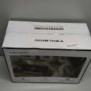 Bluetooth Vinyl Record Player with Built-in Stereo Speakers, Upgraded Sound Quality, 3-Speed Belt-Drive Turntable with Auto Stop, AUX/RCA, White Wood Grain Vinyl Player for Home Audio & Gift Use