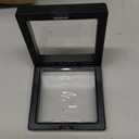 60PCS 3D Floating Frame Case, 2.8" x 2.8" x 0.8" Coin Frame Display Holder Stands, Black Antique Challenge Coin Display for Jewelry, Shells, Gems, Minerals, Rocks, Specimen and Pins