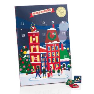Venchi, Classic Advent Calendar 2025, 24 Assorted Granblend Milk and 75% Extra Dark Chocolates, Limited Edition, 6.4 oz, Gluten-Free, Free from Colourings and Preservatives, Christmas Gift Idea (EXP 09/21/27)