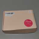 REECHO 11" Short Bob Wig with bangs Synthetic Hair for White Black Women Color: Black Brown