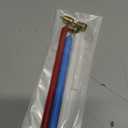 Leriton Set of 3 Pysanky Supplies Kistka Tool 0.3mm 0.4mm 0.5mm Ukrainian Easter Egg Decorating Kit Detailing Fine Brass Tip Hot Wax Pen Art Fluid Painting Pen Touch up Paint Applicator