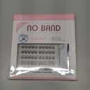 GAQQI Self Adhesive Eyelash Clusters, Natural Look No Glue Lashes 10-16mm, No Band Self Adhesive Lash Clusters 100pcs, Press On Lashes Invisible Band, With Lash Tweezer (LACE)