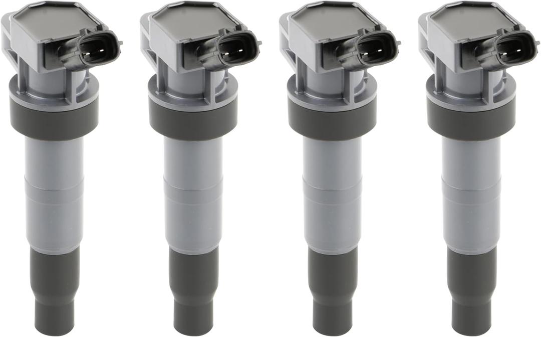Ignition Coil Pack Set of 4 by AA Ignition - Compatible with Hyundai & Kia 2.0L, 2.4L, 4.6L 2008-2017 - Santa Fe, Sonata, Tucson, Forte, Optima Sorento, Sportage - Replaces UF611 C1667, 27300-2G000 Ignition Coil Pack Set of 4 by AA Ignition - Compatible with Hyundai & Kia 2.0L, 2.4L, 4.6L 2008-2017 - Santa Fe, Sonata, Tucson, Forte, Optima Sorento, Sportage - Replaces UF611 C1667, 27300-2G000
