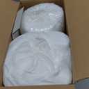 HOMELYSIAN Waterproof Outdoor Chair Cushions Set of 2, Square Outdoor Seat Cushions with Ties and Removable Covers, 19 x 19 Outdoor Cushions for Patio Furniture with Portable Handle(Forest Green)