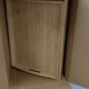 Bamboo Serving Tray with Handles Set of 4 - Decorative Wooden Trays for Eating, Working, and Storing, Suitable for Use in Bedroom, Living Room, Kitchen, Bathroom, Outdoor Scenarios and More