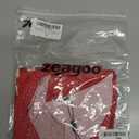 Zeagoo Women's Summer Casual V Neck Cap Sleeve Tank Tops Guipure Lace Shirt Blouse, S