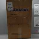 Baby Stroller, 2-in-1 Reversible Toddler Seat with Lie-Flat Mode, Foldable Infant Stroller with Canopy, One Button Brake, Adjustable Handle, Newborn Pushchair (Black B)