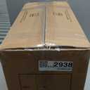 Riseon Electric Fireplace Logs Inserts Heater 20-Inch, Remote Controller Fireplace Heater, Adjustable Flame Colors, Realistic Fake firewood Flame, Overheat Protection, Timer, Thermostat, 1500W Black