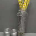 50 Pcs Construction Truck Plastic Cups with Lids and Straws,12 oz Construction Reusable Cups Disposable Cups for Party Drinking,Plastic Tumbler for Birthday Party Construction Theme Party