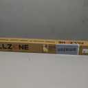 ALLZONE Tension Curtain Rod for Window, 83-123 Inches, Heavy Duty Curtain Rods No Drilling, Non-Slip Bathroom Shower Tension Rod, Renter Friendly, Adjustable, Spring Loaded, Extra Long, White