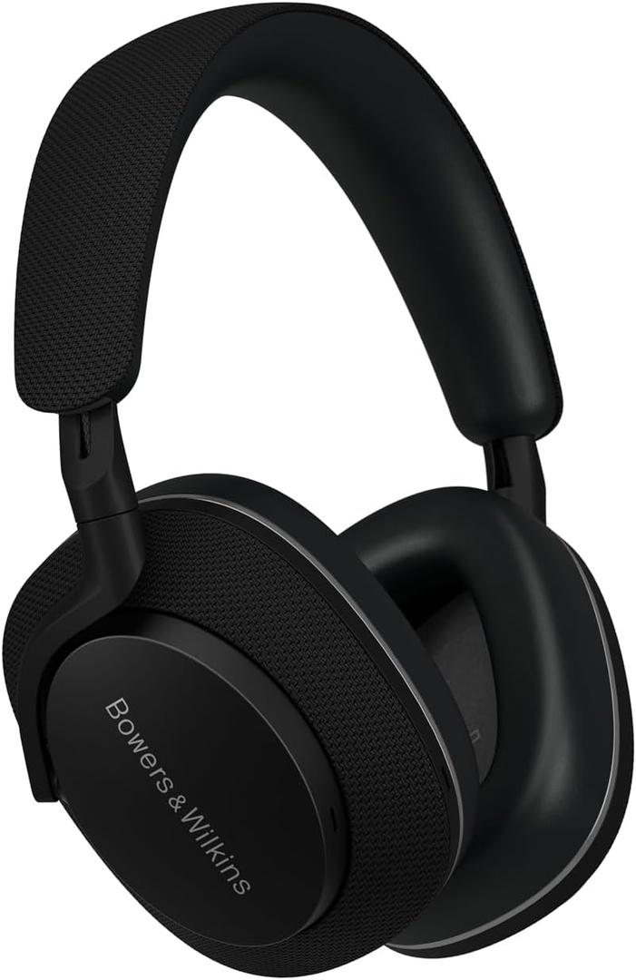 Bowers & Wilkins Px7 S2e Bluetooth Headphones Over Ear, Enhanced Noise Cancellation & Transparency Mode, Crystal-Clear Calls, 30-Hour Playback, Anthracite Black, Over-Ear Headphones