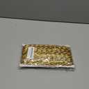 MECCANIXITY 27 Yard Sequins Beaded Lace Trim 0.6 Inch Wave Sequin Braid Trim Strip Paillette Ribbon for Crafts, Embellishments, DIY Sewing Costume, Gold