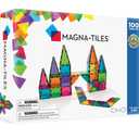 MAGNA-TILES Classic 100-Piece Magnetic Construction Set