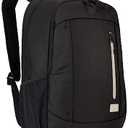CASE LOGIC - Accessories yellow recycled backpack 15.6 in black