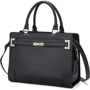 Fashion Pet Carrier Dog Cat Carrier Purse Soft-Sided Leather Handbag Pet Tote Bag for Small Dogs Puppy and Cats TSA Airline Approved (Black 2)