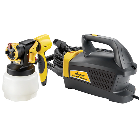 Wagner Spraytech 0529017 PaintREADY Station HVLP Stationary Paint Sprayer, Great for Spraying Sheds, Decks and Walls