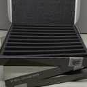 FELDHERR STORAGE BOX FSLB040 FOR MODEL RAILWAY LOCOMOTIVES, WAGONS AND VEHICLES - 9 SLOTS FOR N GAUGE VERTICAL