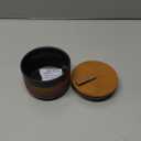 Small Ceramic Jar with Lid, Coffee Container Kitchen Food Storage Jars for Spice Sugar Tea Bag Matcha Container Airtight, Stacairtightkable Decorative Jars for Countertop, Black & 5 fl.oz