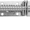 JQK Spring Loaded Latch Pin, 304 Stainless Steel Barrel Bolt Thickened 2mm Door Lock, 5 Inch Brushed Finished, HSB300