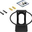 Universally Wall Mount Holder for Sound Box Stand with Quick Setup and Sleekly Appearance Black or White Finish Option Shelf