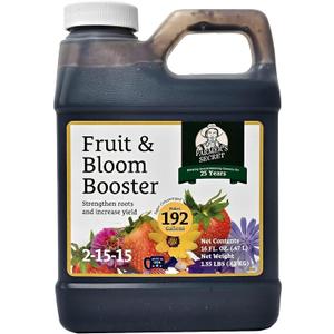 Farmers Secret Fruit & Bloom Booster Fertilizer (16oz) - Super Concentrated - Boosts Flowering and Yield on All Varieties of Fruits, Vegetables and Flowers