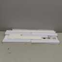 HITTI 10X Magnifier Esthetician Light, 2200 Lumens, Stepless Dimmable, 5 Wheel Rolling Base, LED Lighted Mag Lamp for Lash & Facials, Tattoo, Nail, Crafts, Sewing- White