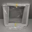 LBG Products Window Air Conditioner Side Panel and Frame Set,AC Accordion Filler Kit,Fits Most 5000BTU Window Air Conditioners