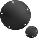 GZYF Motor CNC Aluminum Engine Covers Derby Timer Timming Clutch Cover Engine Cap for Harley Dyna 2006-2017, for Softail 2007-2017, Touring 2007-2015, Black
